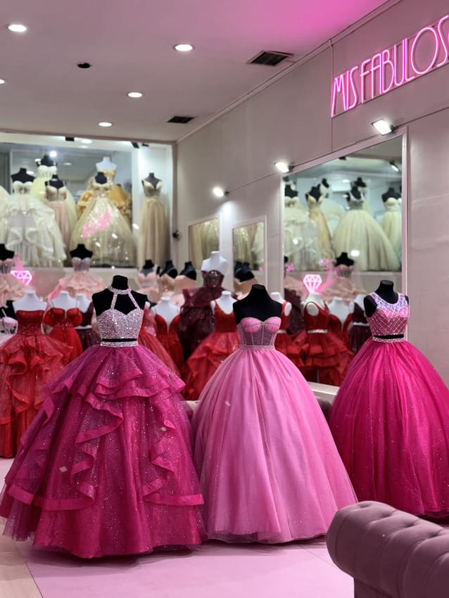 Vestidos de 15 de colores en Córdoba